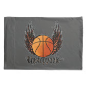Unaufhaltsam (Basketball) Kissenbezug (Rückseite)