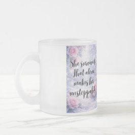 Unaufhaltsam durch überlebensorientierte Inspirati Mattglastasse