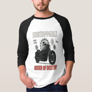 Unaufhaltsam - Fahrer des Zielmotorrads Graphic T-Shirt