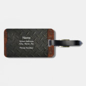 Unaufhaltsam (Hockey) Gepäckanhänger (Rückseite horizontal)