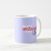 Unaufhaltsam, in meiner unaufhaltsamen Zeit Kaffeetasse (VorderseiteRechts)