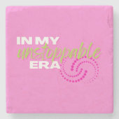 Unaufhaltsam, in meiner unaufhaltsamen Zeit, Prepp Steinuntersetzer (Vorderseite)