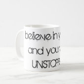 unaufhaltsam kaffeetasse (Vorderseite Links)