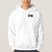 Unaufhaltsam: Motivierend Gym-Design Hoodie (Vorderseite)
