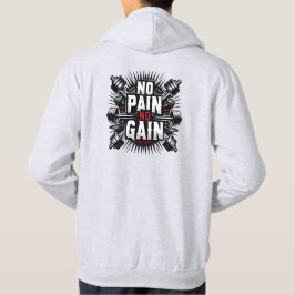 Unaufhaltsam: Motivierend Gym-Design Hoodie