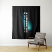 unaufhaltsam, Motivierend, inspirierend Wandteppich (Beispiel)