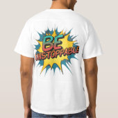 unaufhaltsam sein T-Shirt (Rückseite)