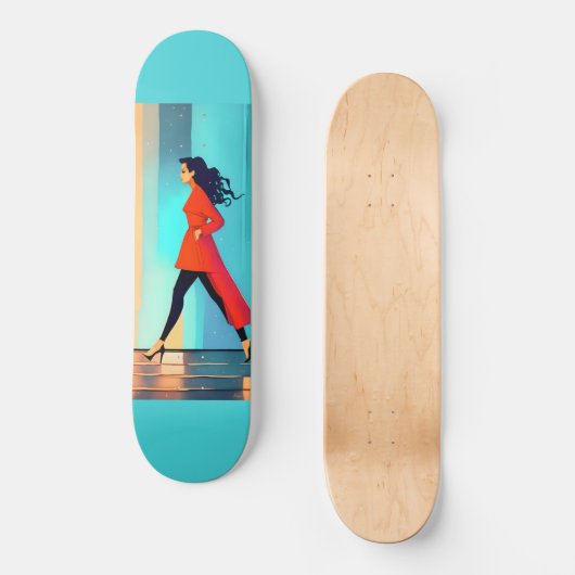 unaufhaltsam skateboard (Vorderseite)