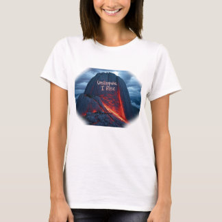 Unaufhaltsam steige ich auf - Motivierend Zitatvul T-Shirt