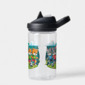 Unaufhaltsame Furry Friends Trinkflasche (Links)