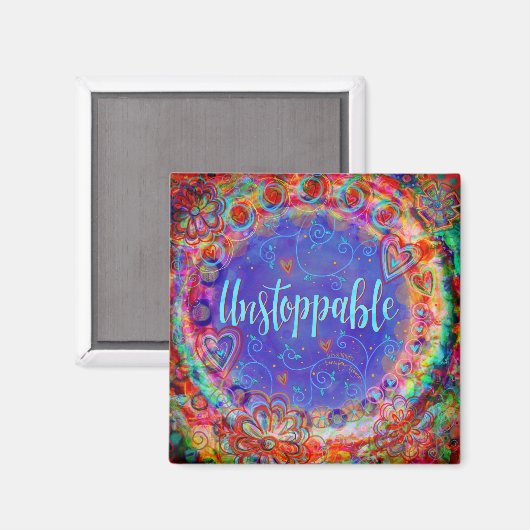 Unaufhaltsame, Hübsche Farbinspiritivität der Blum Magnet (Vorderseite/Rückseite)