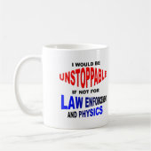 Unaufhaltsame Probleme Funny Mug Kaffeetasse (Links)