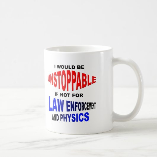 Unaufhaltsame Probleme Funny Mug Kaffeetasse (Rechts)