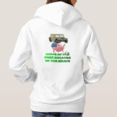 Unaufhaltsame Veteranen Hoodie (Rückseite)