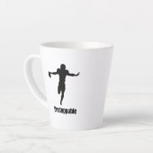 Unaufhaltsame weiße Tasse (Linke Ecke)