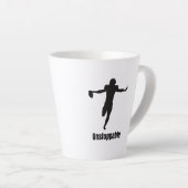Unaufhaltsame weiße Tasse (Rechte Ecke)