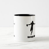 Unaufhaltsame weiße Tasse (Mittel)