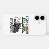 Unaufhaltsamer Fahrer auf der Fahrtgeschwindigkeit Case-Mate iPhone Hülle (Rückseite (Horizontal))