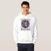 "Unaufhaltsamer Geist" Hoodie (Vorne ganz)