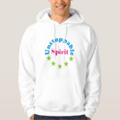 unaufhaltsamer Geist Hoodie (Vorderseite)