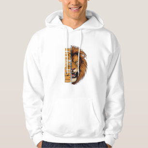 Unaufhaltsamer Löwe – Furchtloser König des Dschun Hoodie