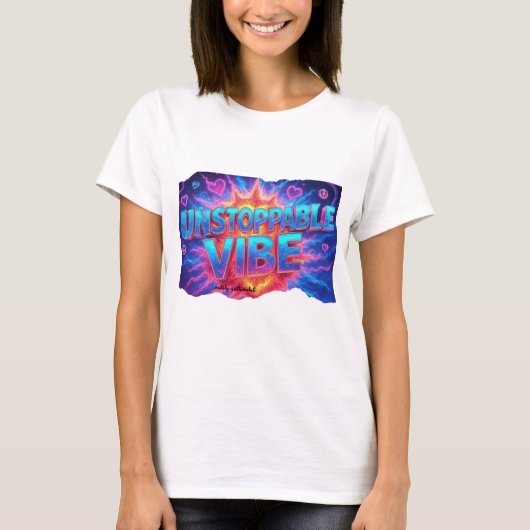 Unaufhaltsamer Motivierend T - Shirt - Positiver E (Vorderseite)