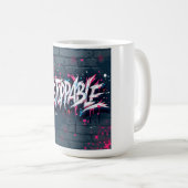 Unaufhaltsamer Wildstyle Kaffeetasse (VorderseiteRechts)