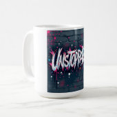 Unaufhaltsamer Wildstyle Kaffeetasse (Vorderseite Links)