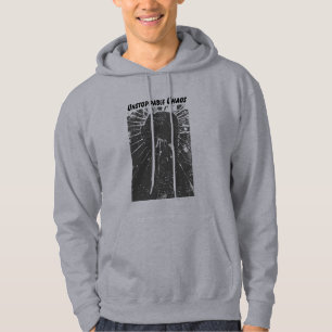 Unaufhaltsames Chaos - Grunge Abstrakt Streetwear Hoodie