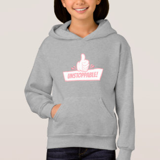Unaufhaltsames Daumen Hoch Hoodie – Motivierend
