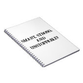 Unaufhaltsames Empowerment-Notebook für Kinder Notizblock (Rechte Seite)