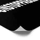 Unaufhaltsames Gymnastiktraining für Männer Frauen Poster (Ecke)