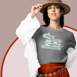 Unaufhaltsames Inspirierendes T-Shirt Tri-Blend Shirt
