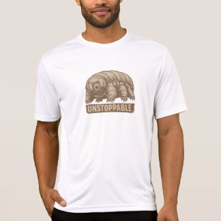 Unaufhaltsames Tardigrad Vintage Wissenschaftskuns T-Shirt