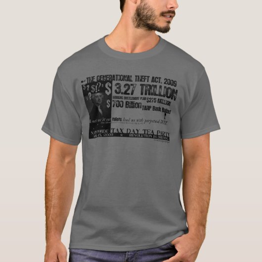 Unaufhörlicher Schulden-T - Shirt (Vorderseite)
