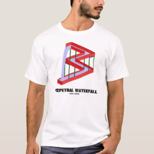 Unaufhörlicher Wasserfall (optische Täuschung) T-Shirt