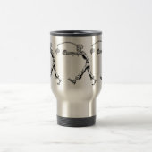 Unaufhörlicher Zombie Reisebecher (Mittel)