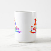 UNAUSSPRECHLICHE FREUDE -1 Petrus 1:8 Kaffeetasse (Mittel)