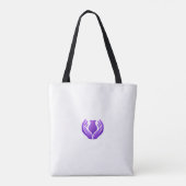 UNAUSSPRECHLICHE FREUDE - 1 Petrus 1:8 Tasche (Rückseite)