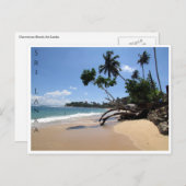 Unawatuna Beach Galle Postkarte (Vorne/Hinten)