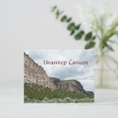 Unaweep Canyon Postkarte (Stehend Vorderseite)