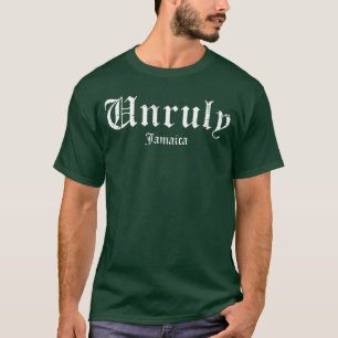 Unbändiger jamaikanischer Dancehall-Fan lustig ret T-Shirt