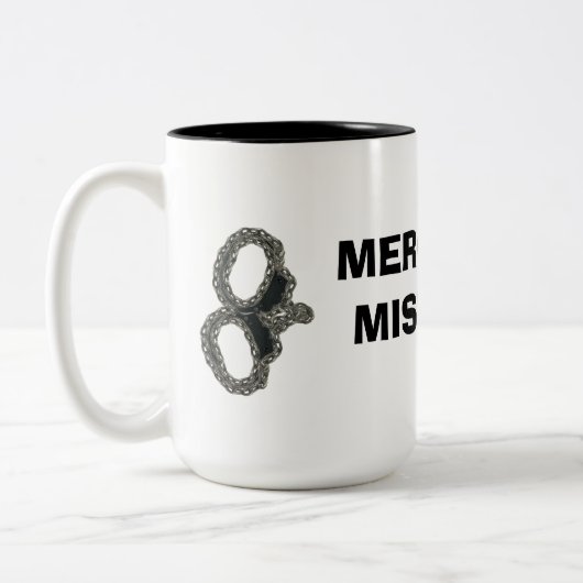 UNBARMHERZIGE GELIEBTE ZWEIFARBIGE TASSE (Links)