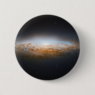Unbarred Spiralarm UFO-Galaxie NGC 2683 Button