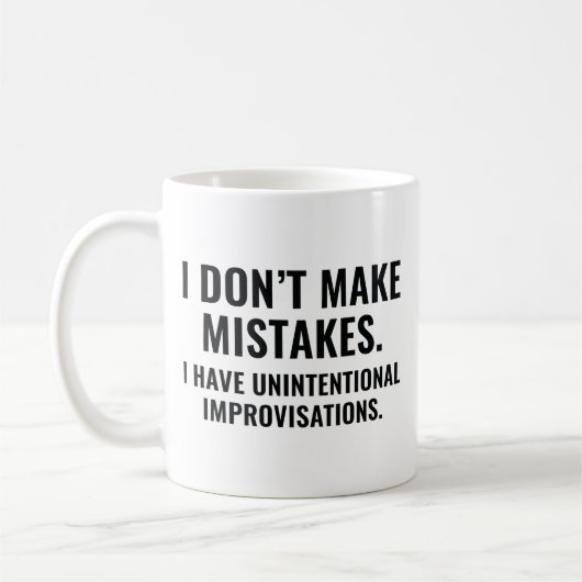 Unbeabsichtigte Improvisationen Kaffeetasse (Links)