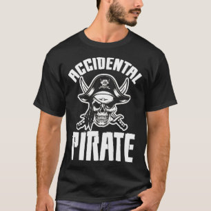 Unbeabsichtigtes Piratenpferd Amputee eins gespann T-Shirt