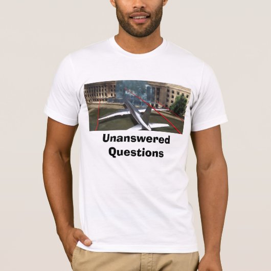 Unbeantwortete Fragen T-Shirt (Vorderseite)