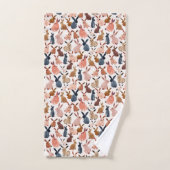 UNBEDINGT Niedliches Pastelwasser-Kaninchen Badhandtuch Set (Handtuch)