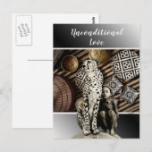 Unbedingt postkarte (Vorne/Hinten)