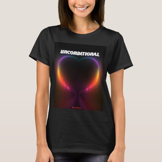 UNBEDINGTE Liebe Akronym FrauenT - Shirt (Vorderseite)